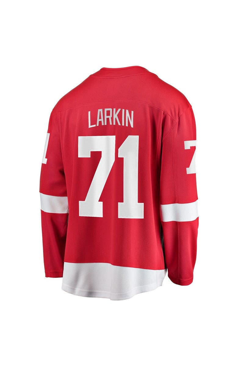 FANATICS Men's Fanatics Branded Dylan Larkin Red Detroit Red Wings Home Captain Premier Breakaway Player Jersey, Alternate, color, 