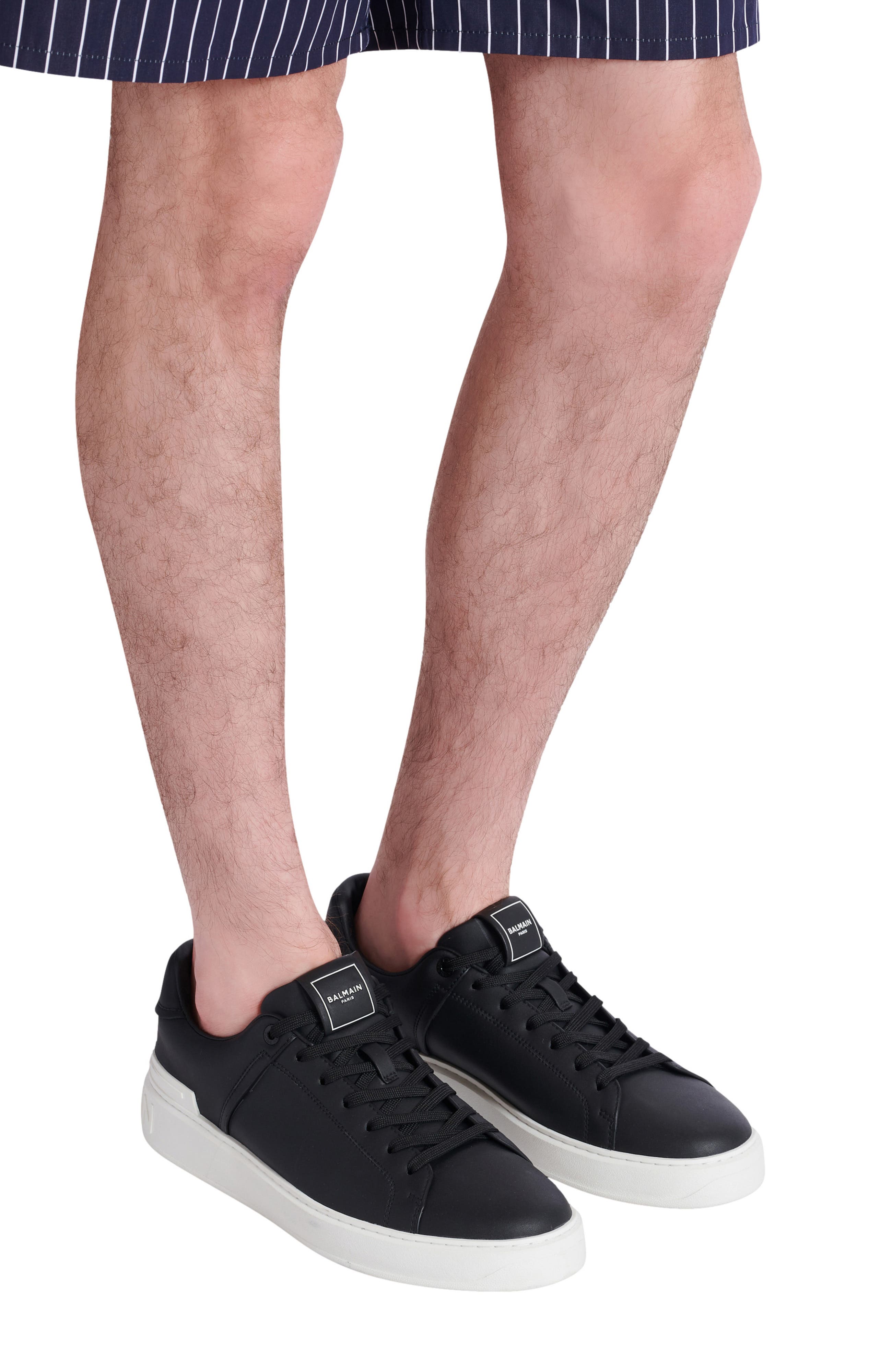 Balmain B-Court Trainers, Alternate, color, Multicolor