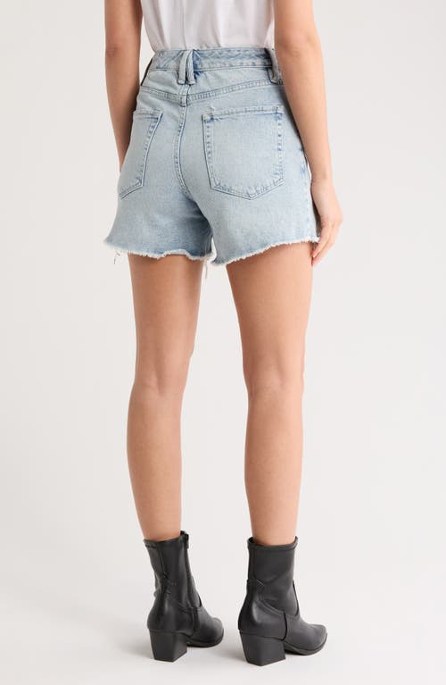 GOOD AMERICAN GOOD AMERICAN BOMBSHELL CUTOFF DENIM SHORTS