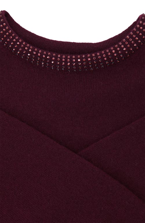 Reiss Kids' Elizabeth Embellished Sweater In Red