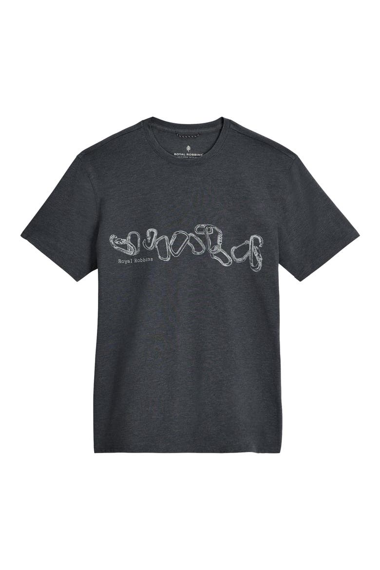 RR Organic Cotton & Recycled Polyester Graphic T-Shirt, Main, color, ASPHALT HEATHER BELAY