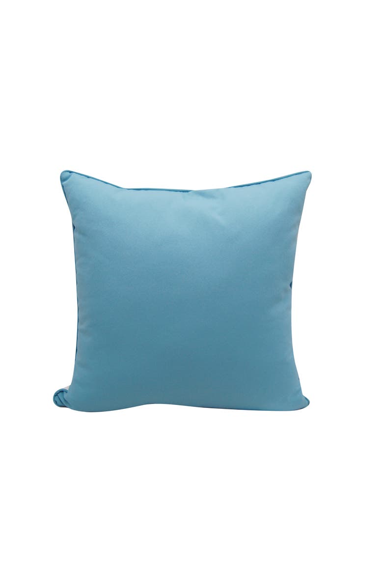 Surf Breaker Indoor/Outdoor Accent Throw Pillow, Alternate, color, Blue