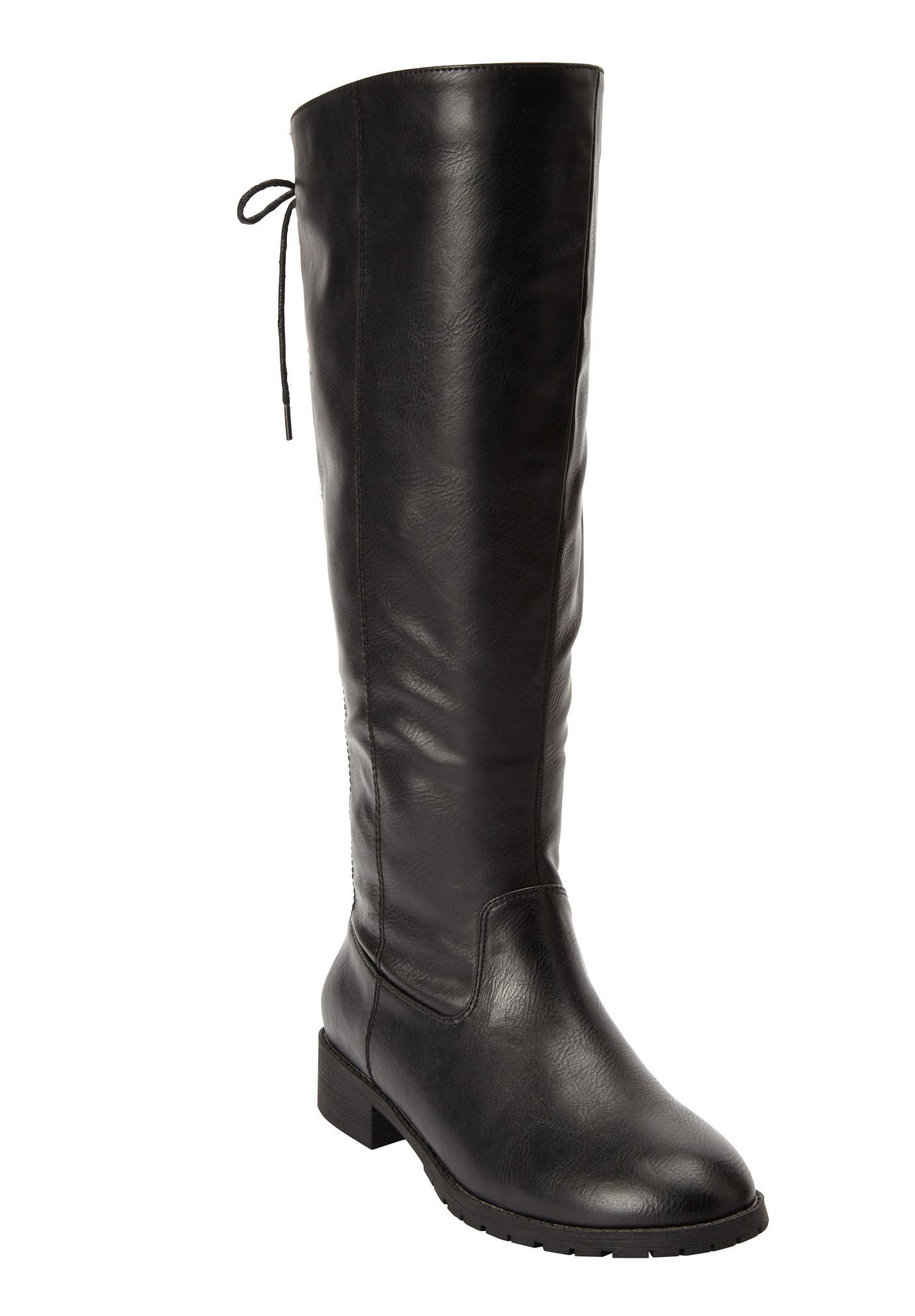 Comfortview The Charleston Tall Wide Calf Boot, Main, color, Black