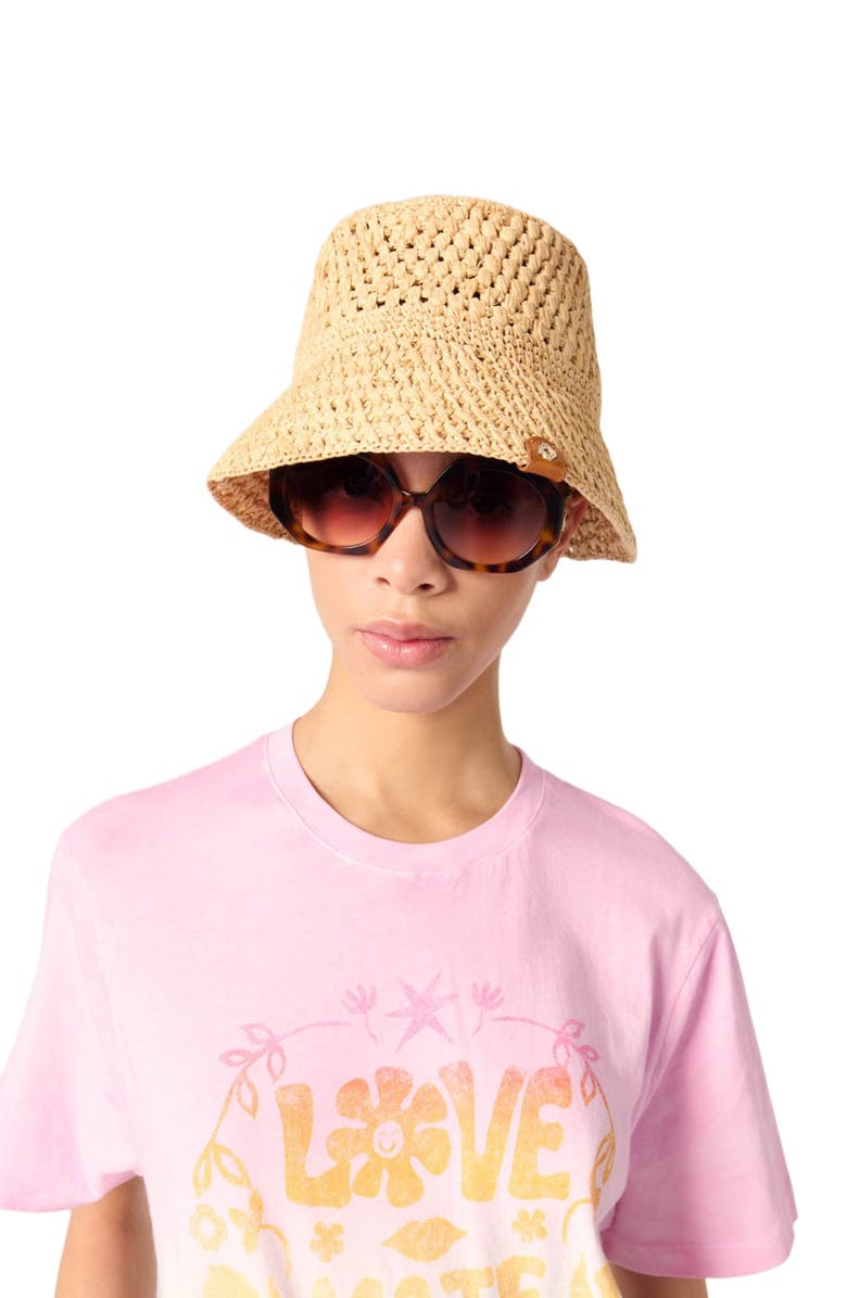 maje Printed T-shirt, Alternate, color,