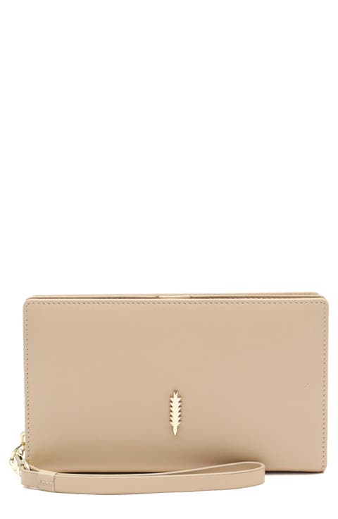 Daisy Large Zip Around Wristlet Wallet