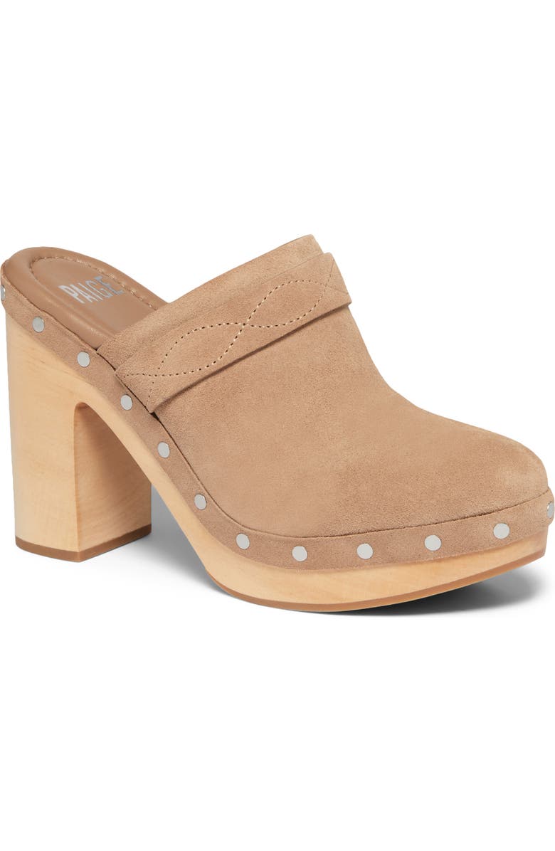PAIGE Anna Clog, Main, color, Tan