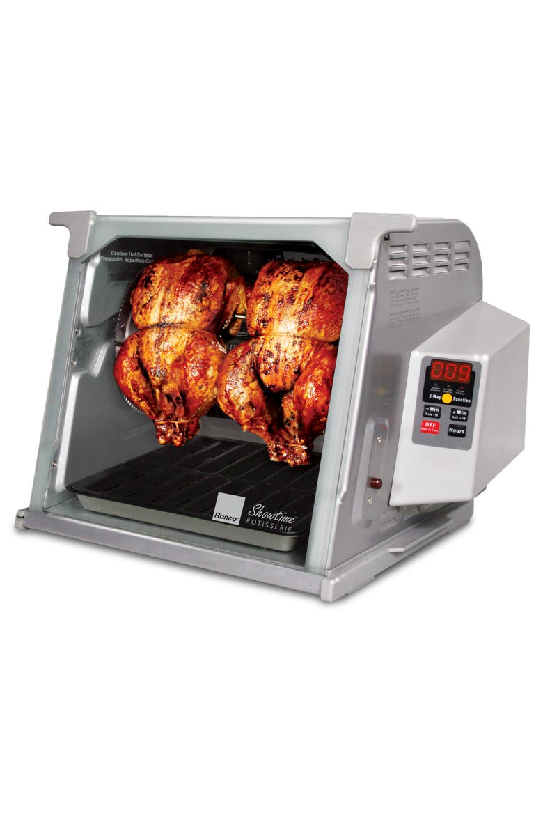 Digital Rotisserie Oven, Main, color, Silver