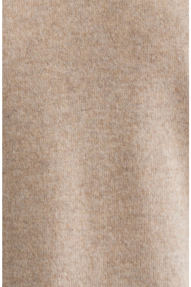 V-Neck Cashmere Top, Alternate, color, STONE