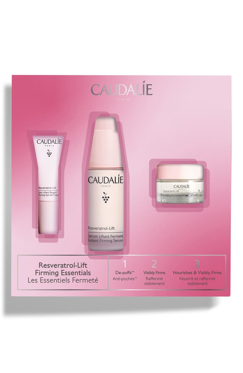 CAUDALÍE Resveratrol-Lift Firming Essentials Set USD $118 Value, Main, color, 