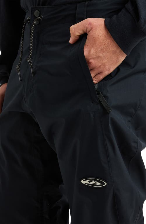 Quiksilver High Altitude Gore-tex® Waterproof Ski Pants In Black