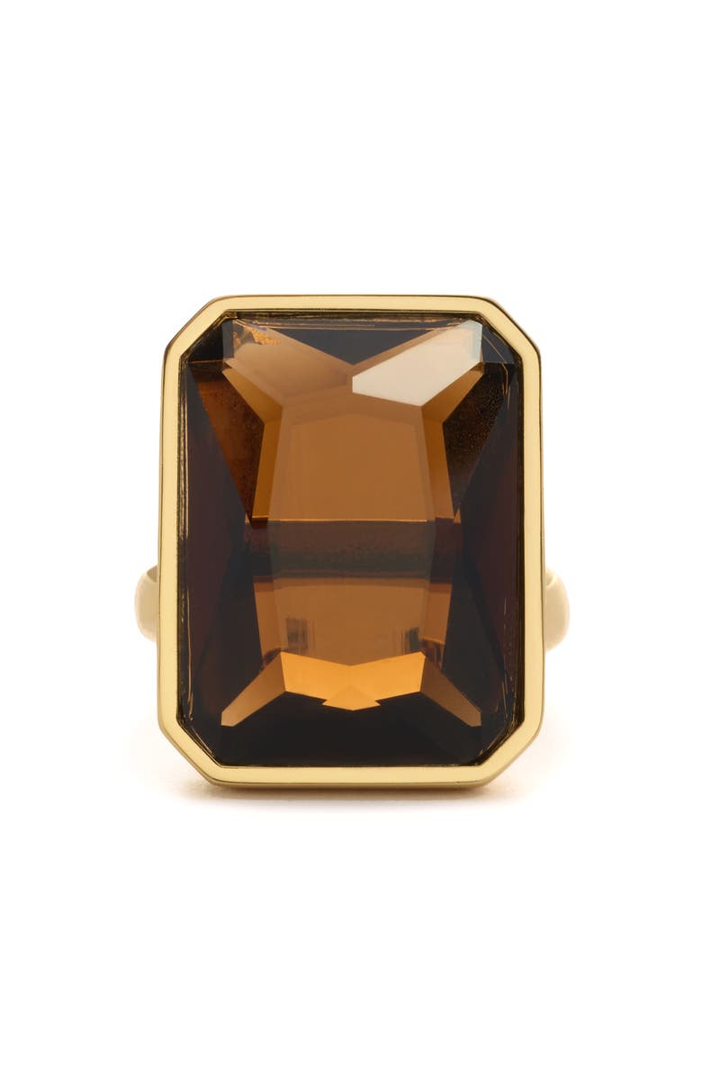Ramy Brook Norika Glass Statement Ring, Alternate, color, Colorado Topaz