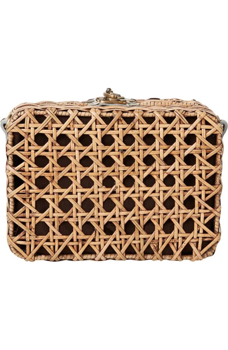 Sarah Stewart The Waverly Wicker Handbag, Alternate, color, Distress Chain