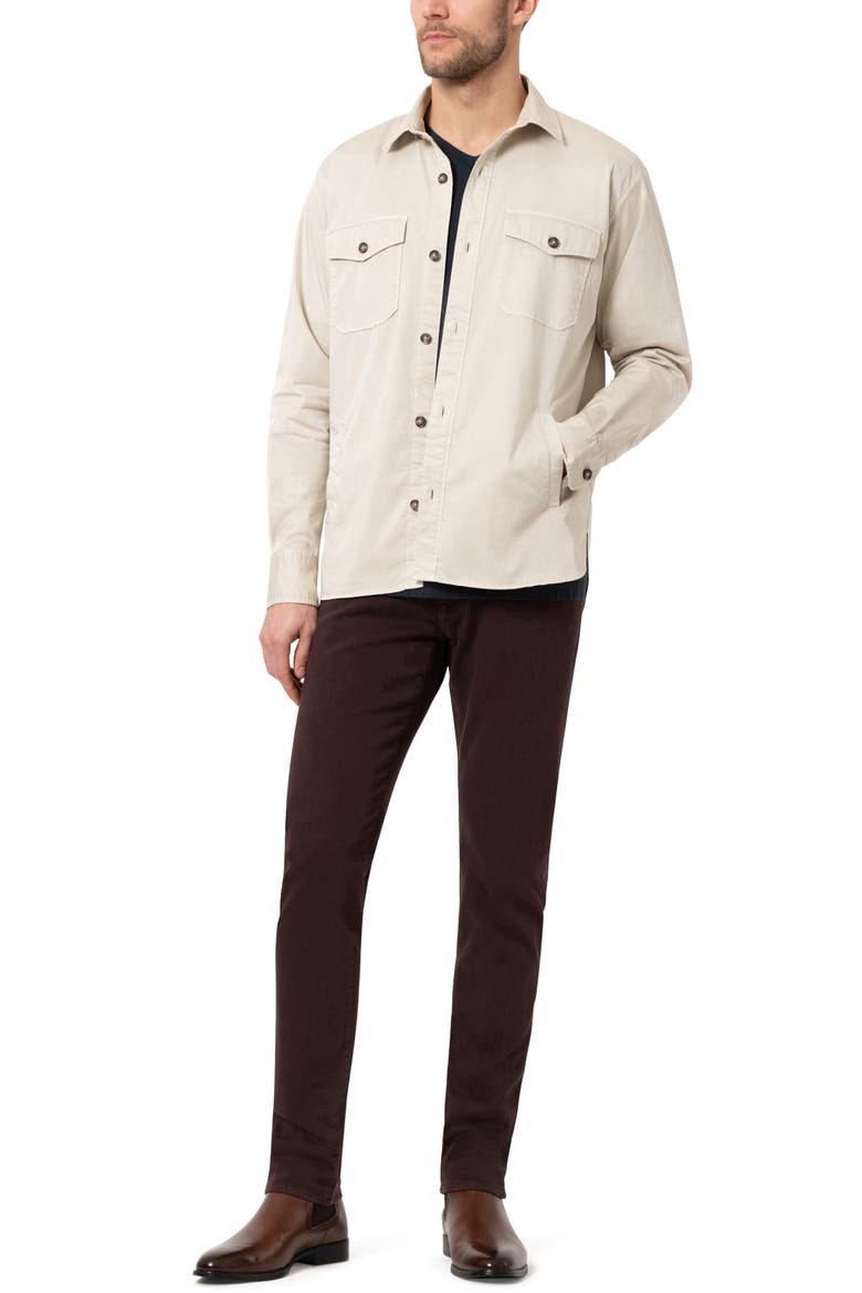 Courage Stretch Twill Straight Leg Pants, Alternate, color, BURGUNDY DIAGONAL