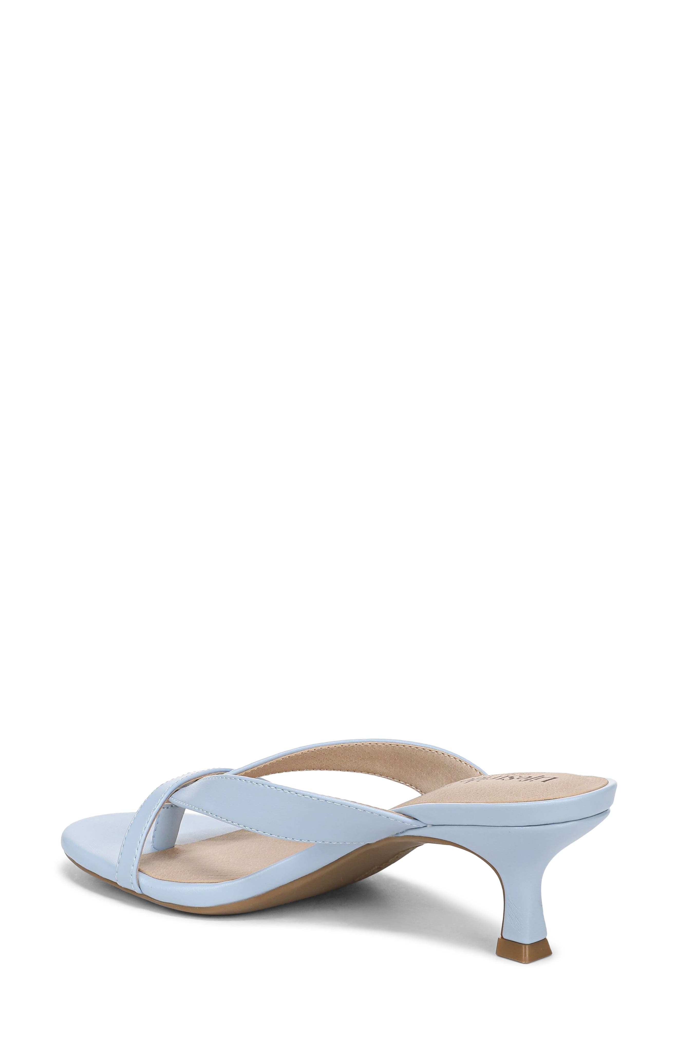 Navine Kitten Heel Flip Flop, Alternate, color, ICE BLUE