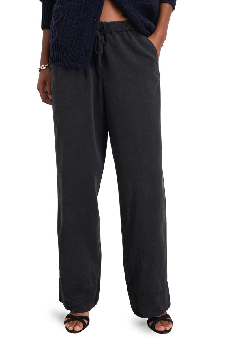 Alex Mill Riley Drapey Twill Wide Leg Pants, Main, color, 