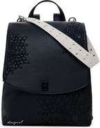 Desigual Mini Faux Leather Backpack