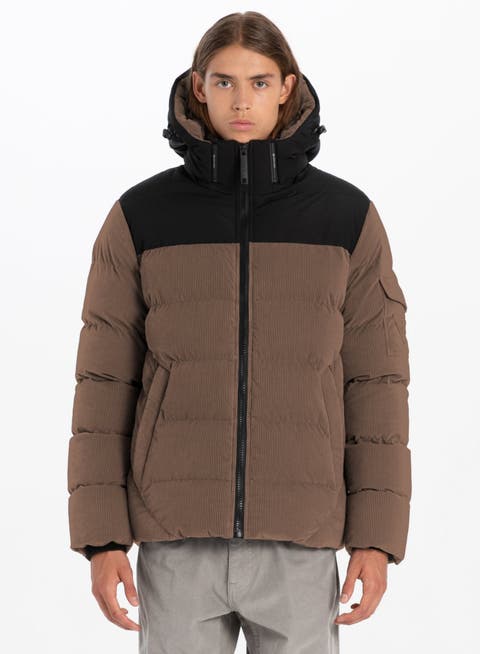 CORDUROY PUFFER JACKET