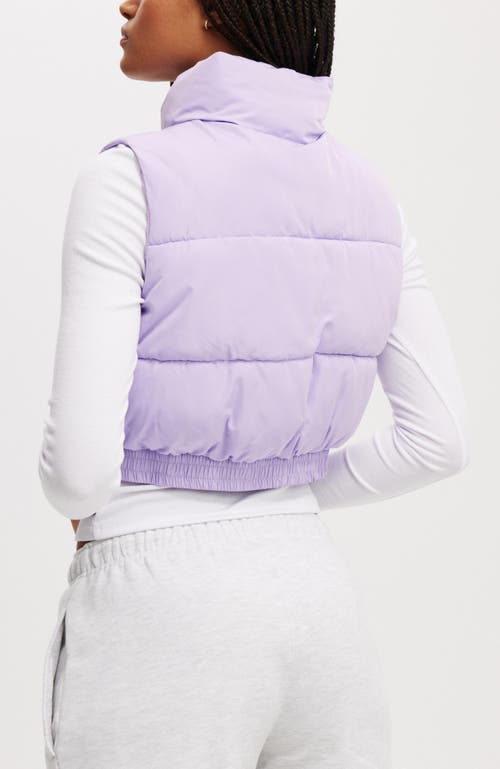 COTTON ON BODY ACTIVE THE MOTHER PUFFER CROP VEST
