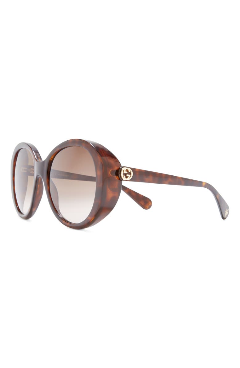 Gucci 57mm Round Sunglasses | Nordstromrack display picture 3