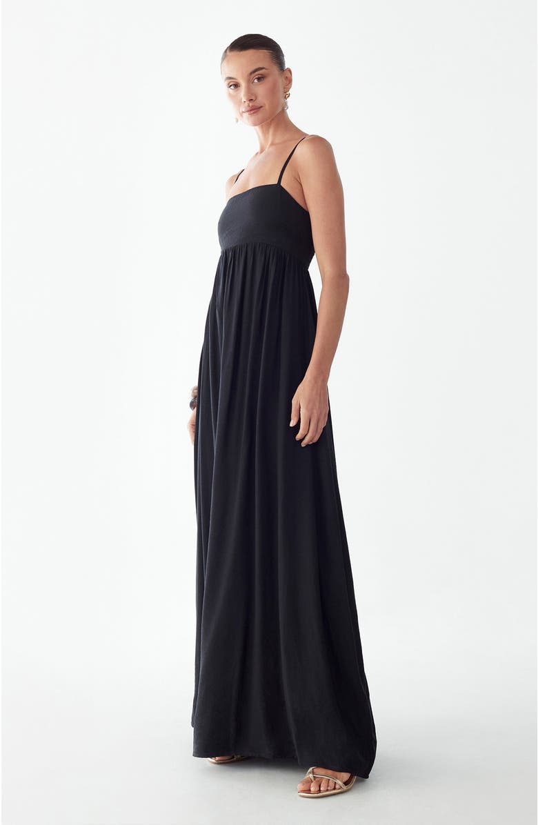 ST MRLO Aster Maxi Dress, Alternate, color, Black