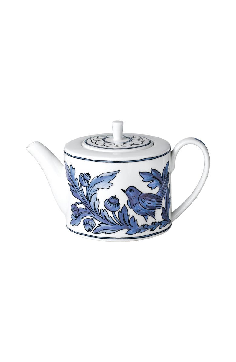 Twig New York Heritage Blue Bird Teapot, Main, color, Multi