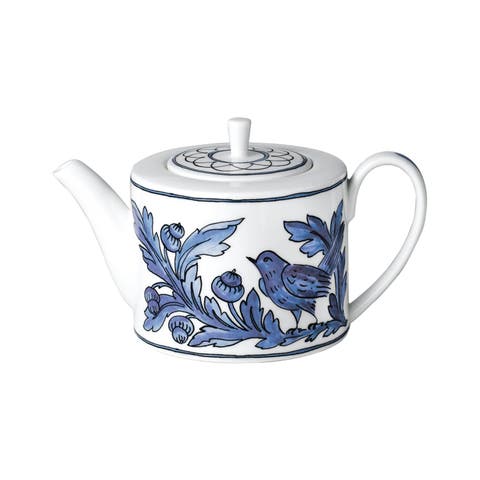 Heritage Blue Bird Teapot