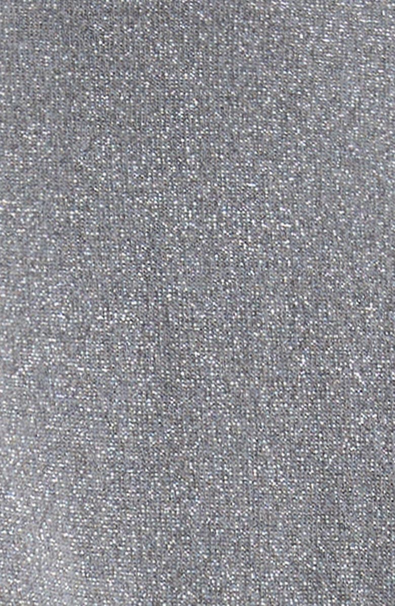 Hatley Kids' Shimmer Knit Leggings, Alternate, color, Grey