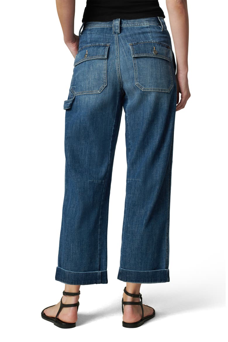 The Relaxed Carpenter Jeans, Alternate, color, TURN UP