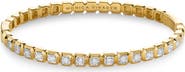 Monica Vinader Asscher Set Lab Created Diamond Bangle
