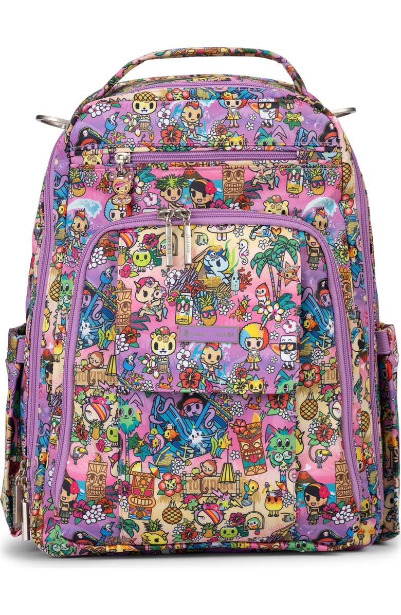 JuJuBe Be Right Back Diaper Bag, Main, color, Toki Tiki