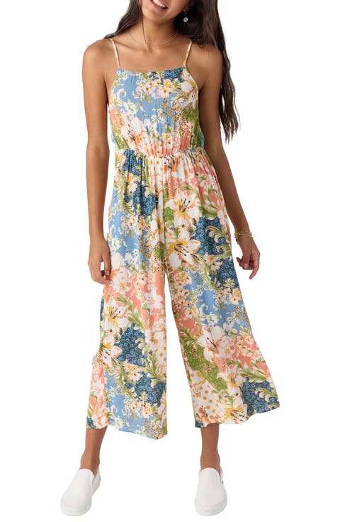 Kids' Liana Floral Jumpsuit (Big Kid)