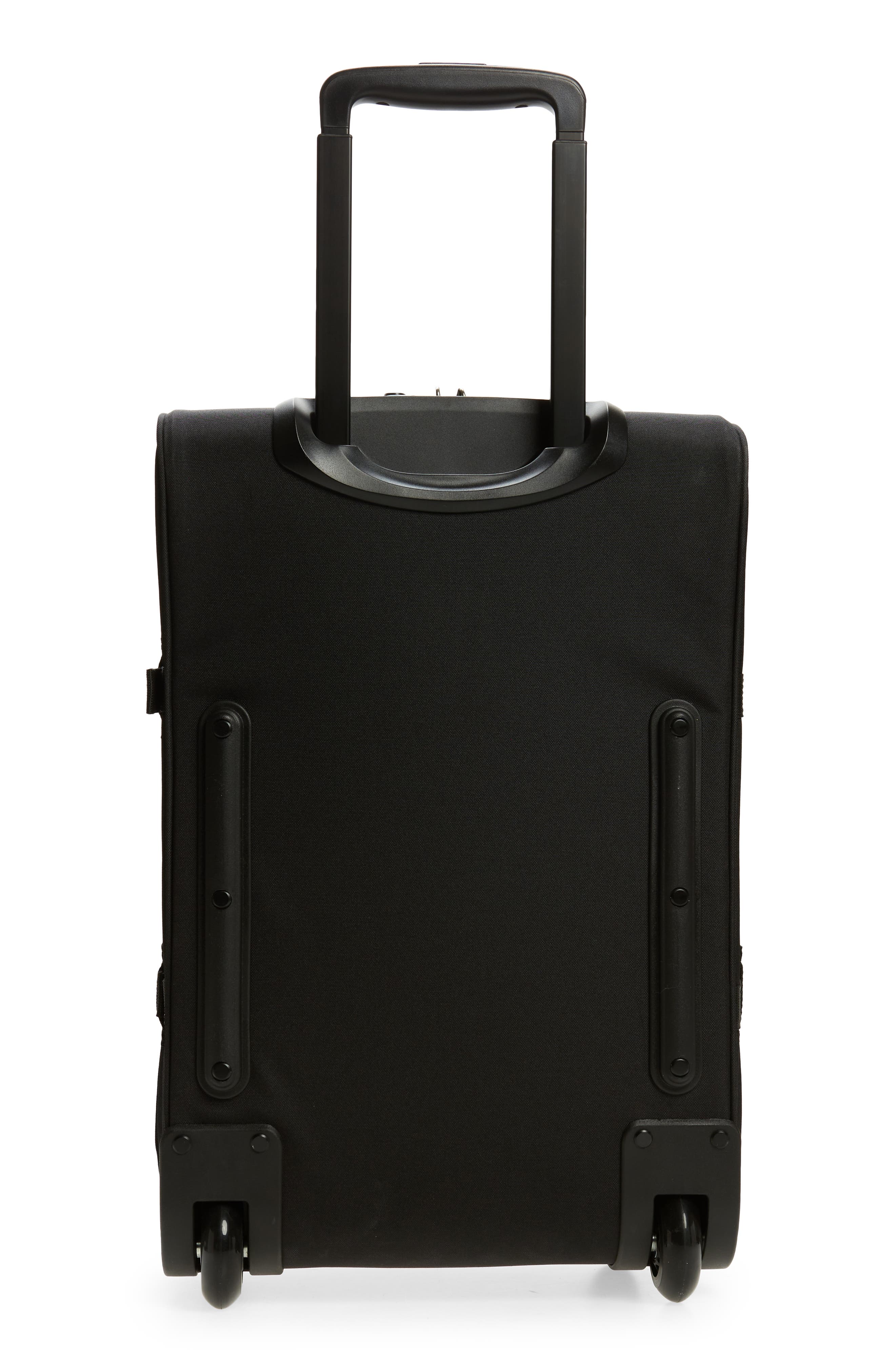 Eastpak Smiley<sup>®</sup> x Eastpak Small Tranverz 19-Inch Wheeled Carry-On Suitcase, Alternate, color, 