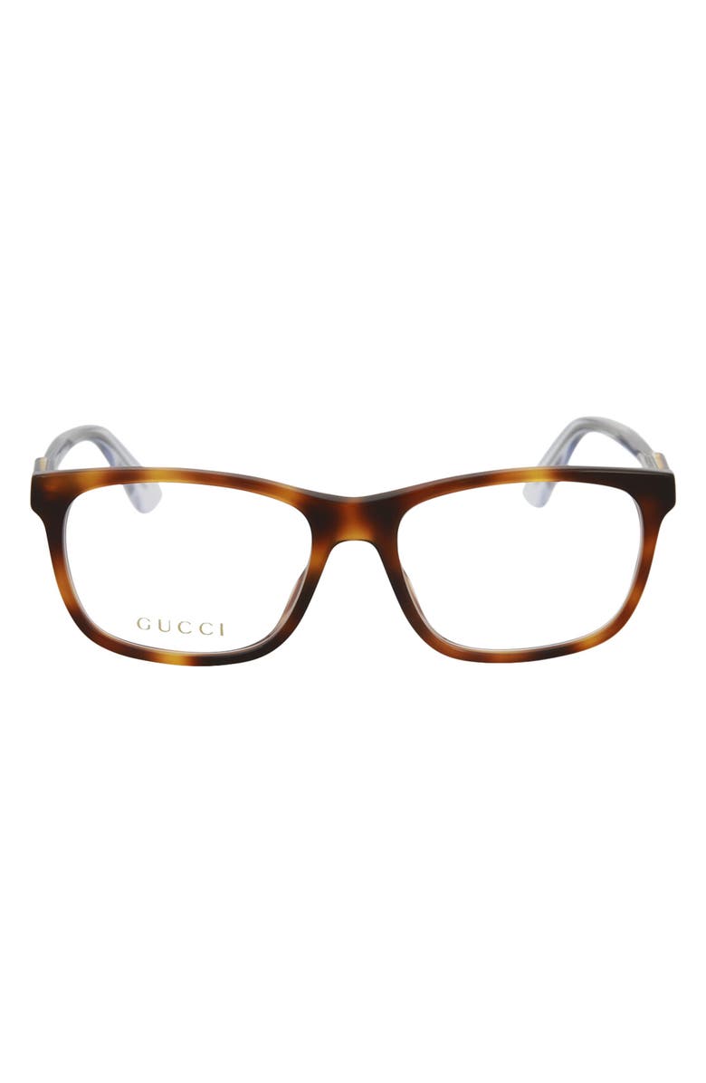 Gucci 53mm Square Core Optical Frames, Main, color,