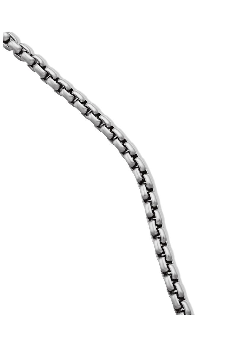 Box Chain Slider Necklace in Sterling Silver, 2.7mm, Alternate, color, SILVER