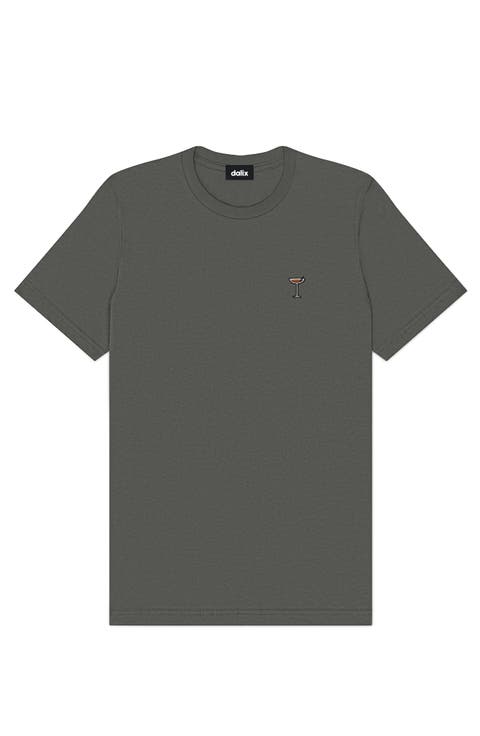 Mens Coffee Martini Midweight Tee