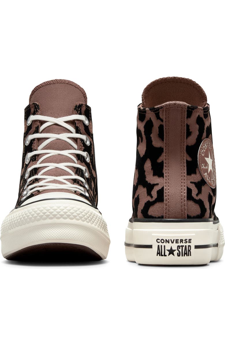 Converse Chuck Taylor<sup>®</sup> All Star<sup>®</sup> Lift High Top Platform Sneaker, Alternate, color, Bear Nap/ Black/ Egret