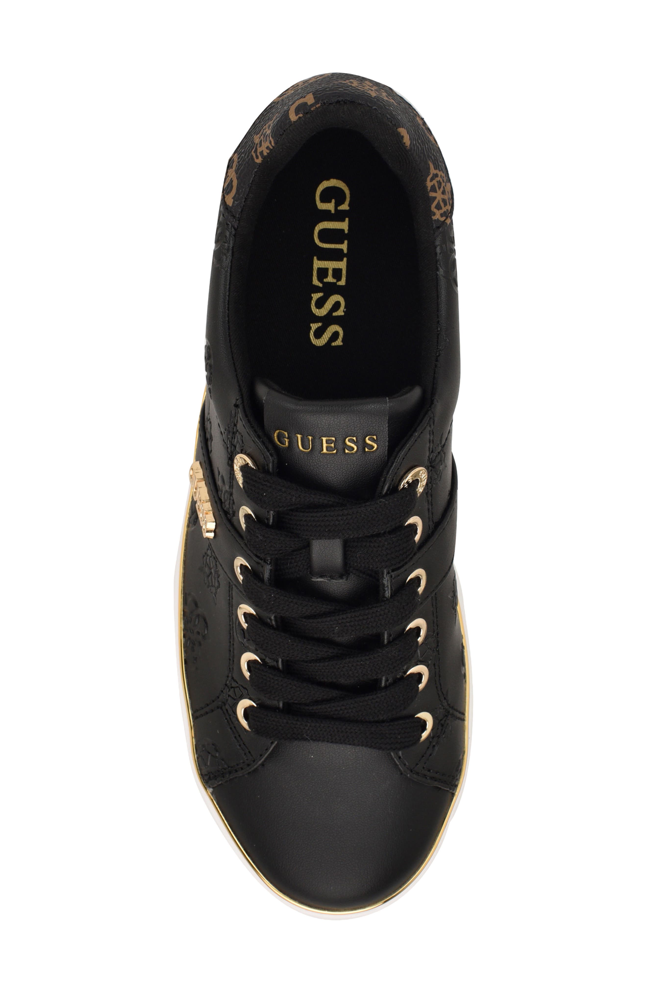GUESS Britz Sneaker, Alternate, color, Black