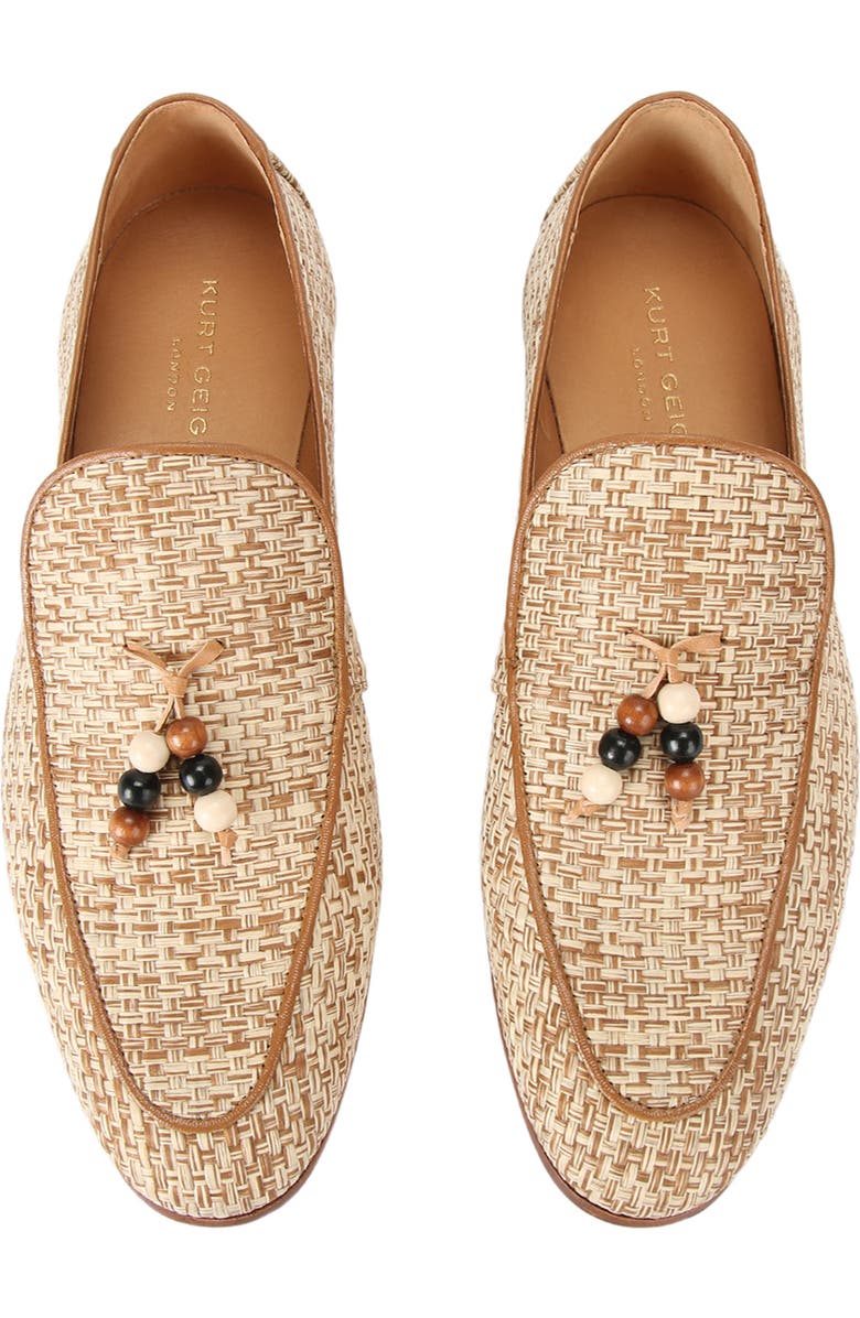 Kurt Geiger London Henri Woven Tassel Loafer, Alternate, color,