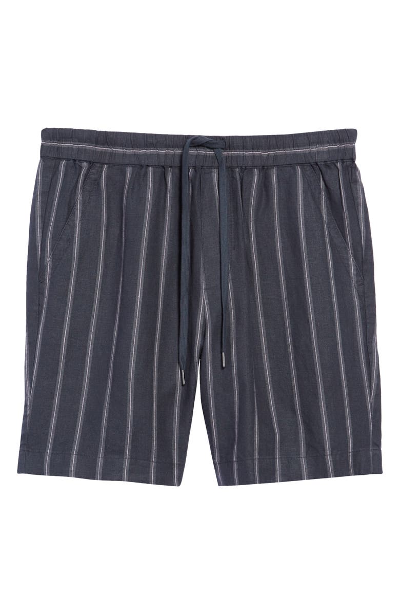 Vince Windsor Stripe Drawstring Shorts, Alternate, color,