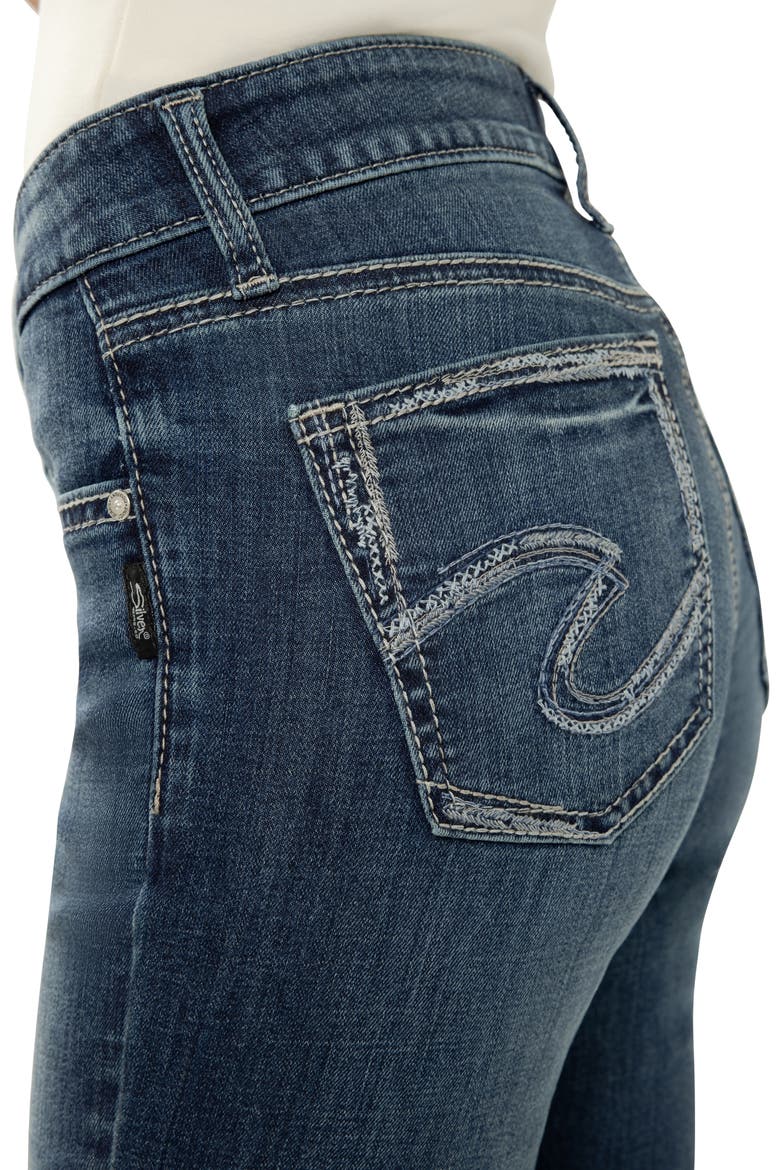 Suki Curvy Mid Rise Bootcut Jeans, Alternate, color, SUNDOWN