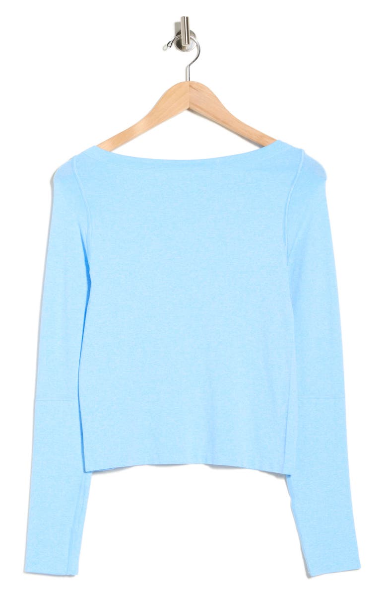 Free People Up Next Long Sleeve T-Shirt, Alternate, color, Blue