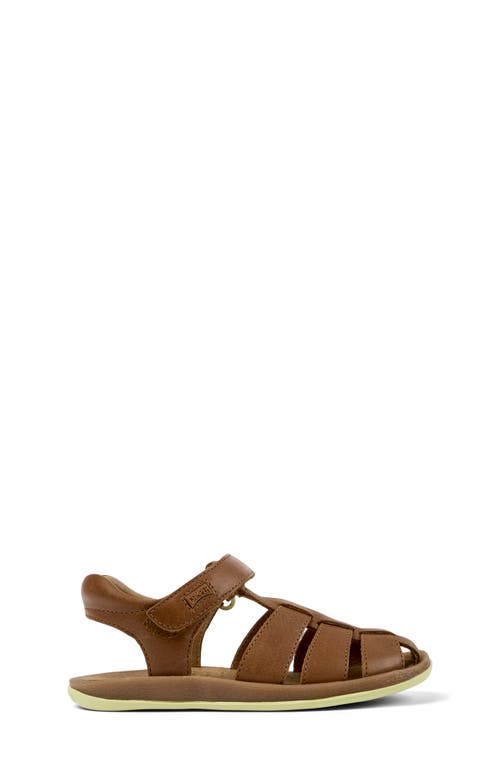 Camper Kids' Bicho Fisherman Sandal In Medium Brown