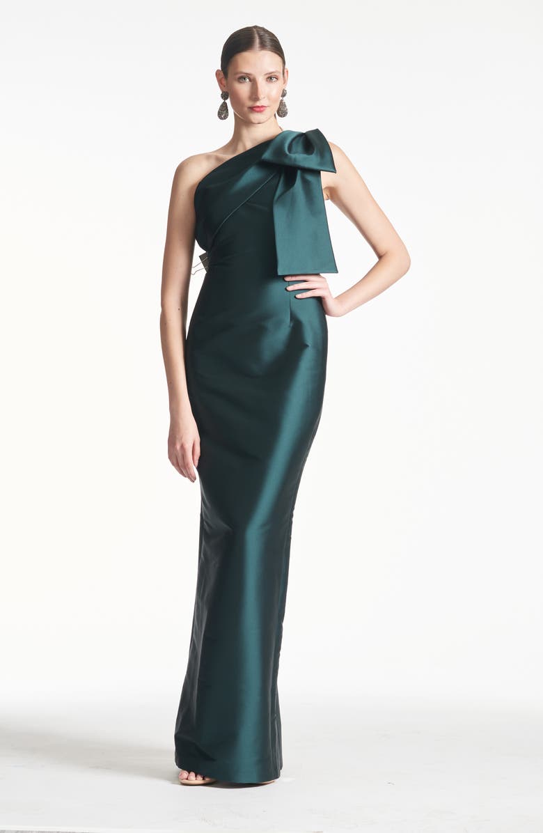 Sachin & Babi Bonnie One-Shoulder Gown, Alternate, color, 