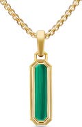 David Yurman Streamline® Inlay Amulet in 18K Yellow Gold, 30.7mm