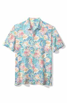 Tommy Bahama Costa Wave Positana Palms Short Sleeve Button-Up Shirt