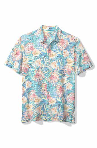 Tommy Bahama Costa Wave Positana Palms Short Sleeve Button-Up Shirt