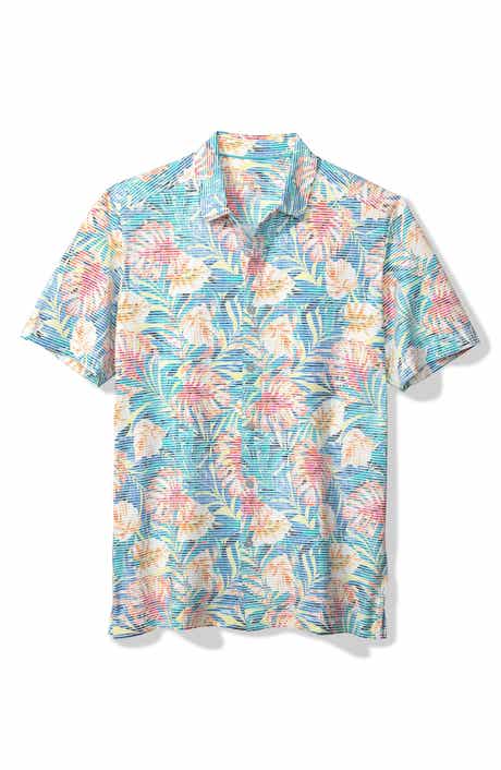 Tommy Bahama Costa Wave Positana Palms Short Sleeve Button-Up Shirt