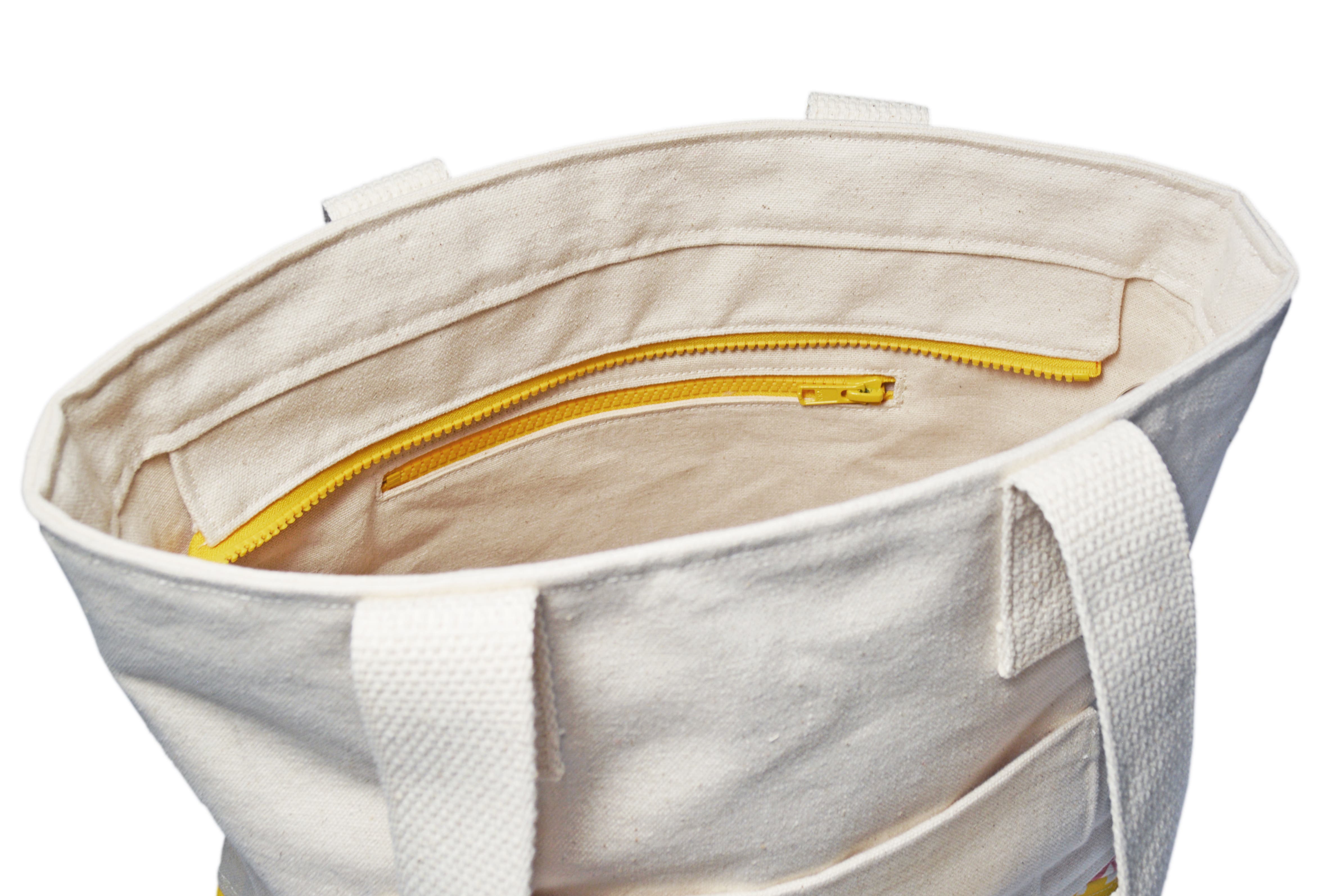 Dance Happy Dots Patchwork Carry All Tote Bag, Alternate, color, 