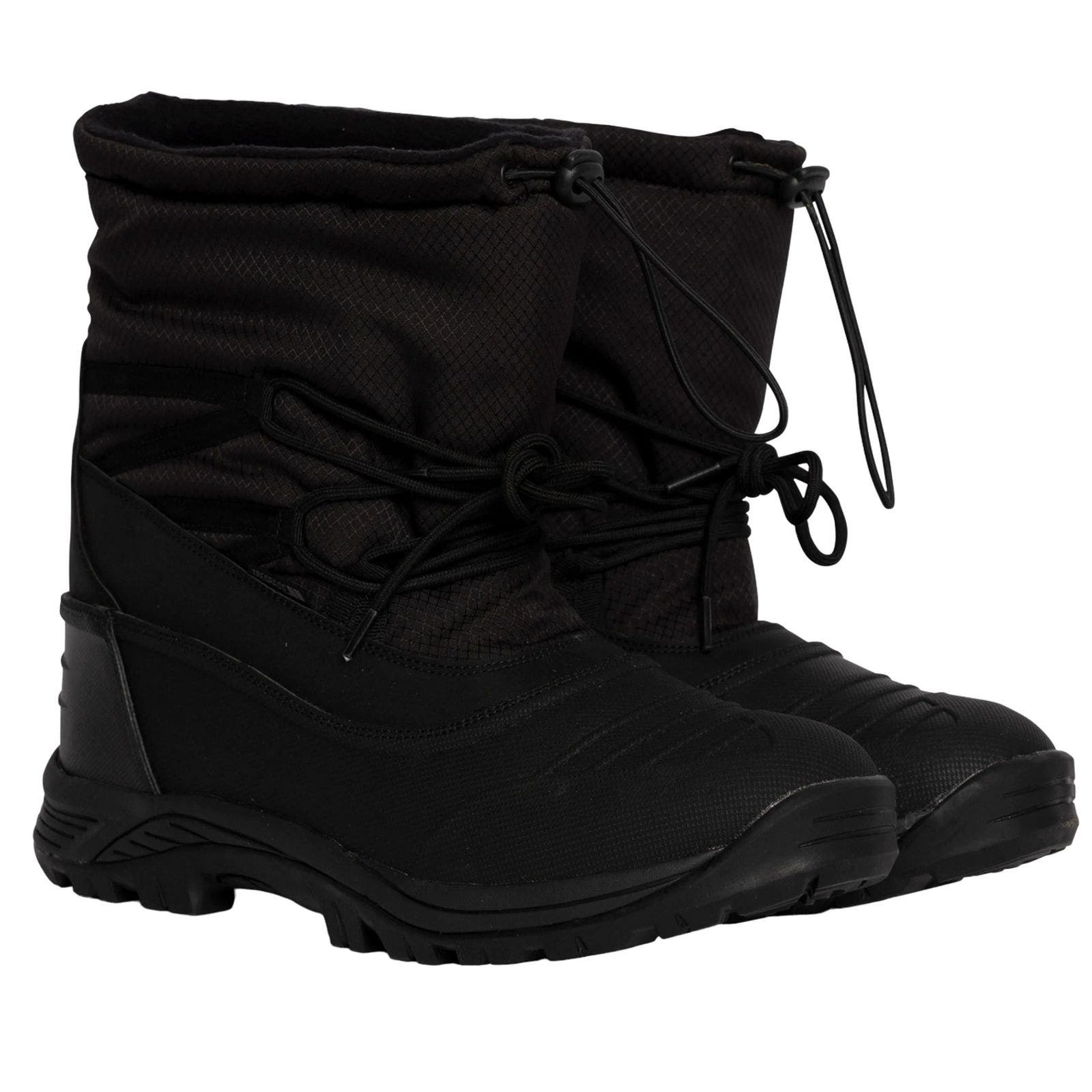 Novern Waterproof Snow Boots, Main, color, Black