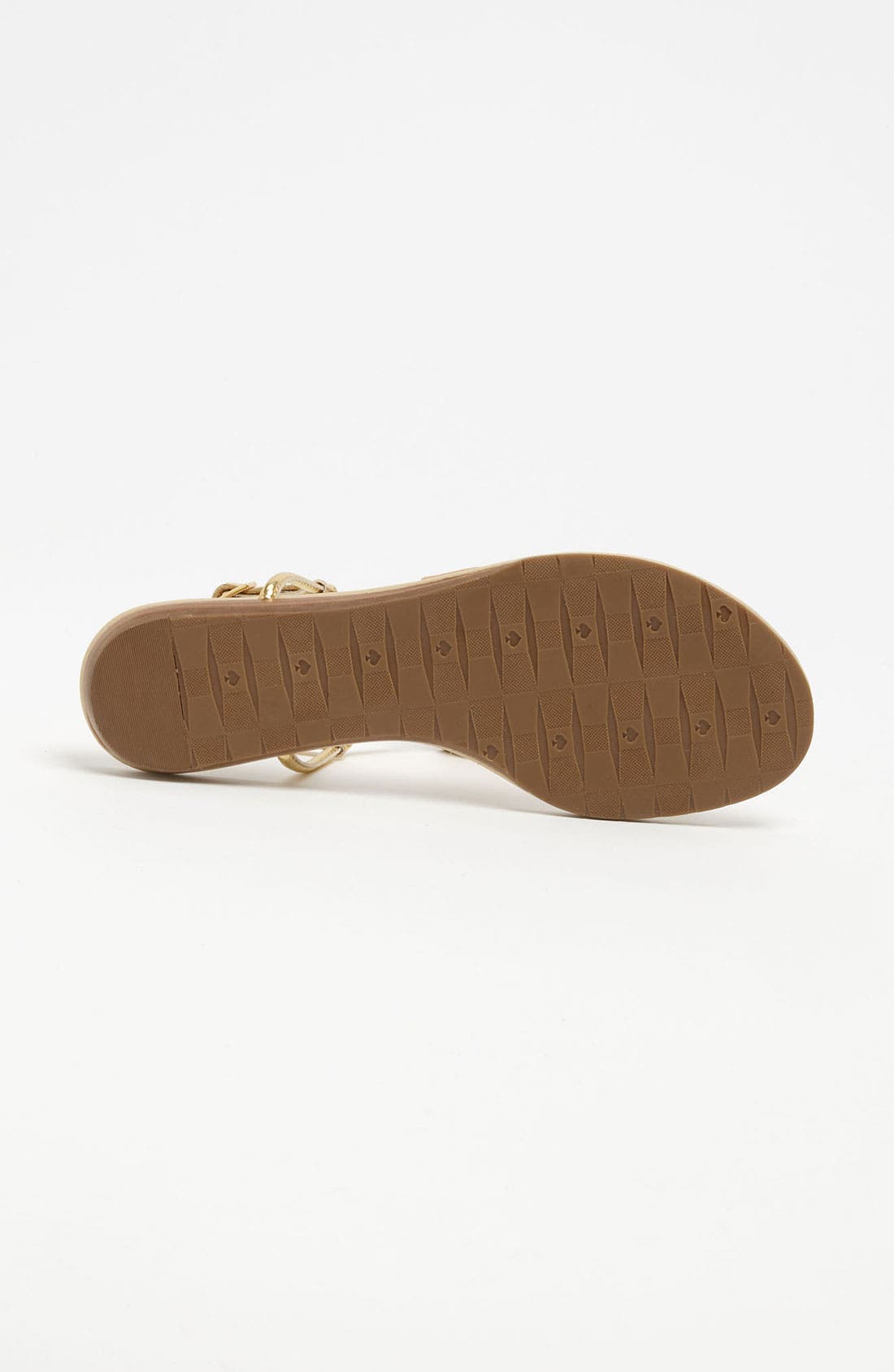 'trendy' sandal, Alternate, color, GOLD SPECCHIO